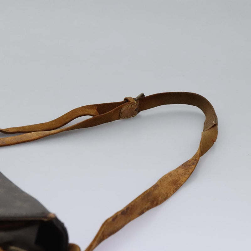 LOUIS VUITTON Monogram Cartouchiere GM Shoulder Bag M51252 LV Auth ac3750