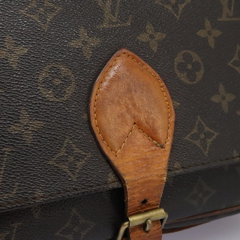 LOUIS VUITTON Monogram Cartouchiere GM Shoulder Bag M51252 LV Auth ac3750