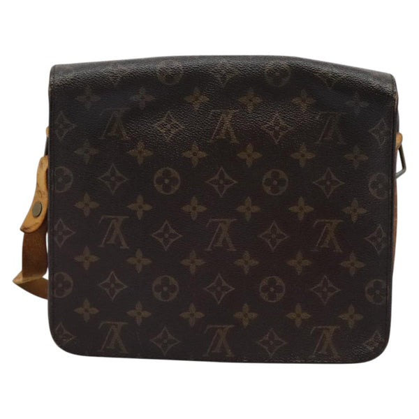 LOUIS VUITTON Monogram Cartouchiere GM Shoulder Bag M51252 LV Auth ac3750