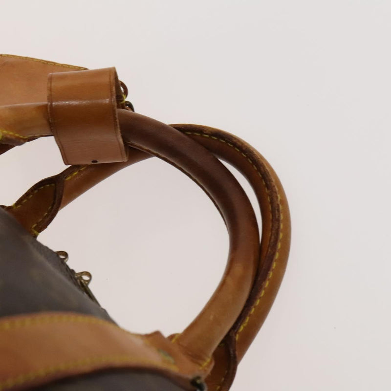 LOUIS VUITTON Monogram Keepall Bandouliere 55 Boston Bag M41414 LV Auth ac3775