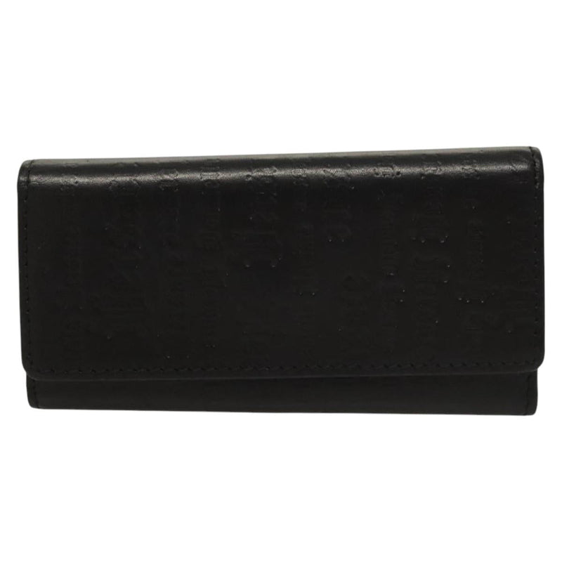 VERSACE Key Case Leather Black