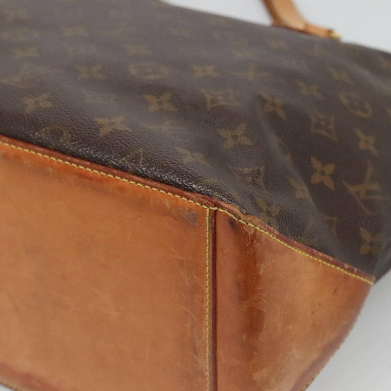 LOUIS VUITTON Monogram Cabas Mezzo Tote Bag M51151 LV Auth ac3803