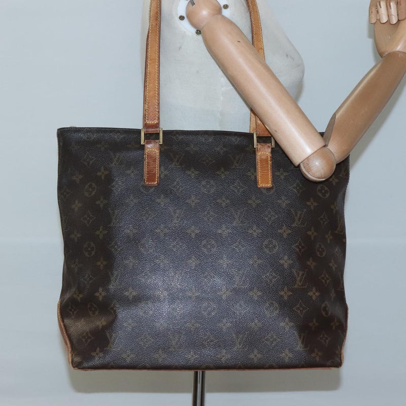 LOUIS VUITTON Monogram Cabas Mezzo Tote Bag M51151 LV Auth ac3803