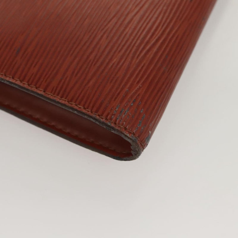 LOUIS VUITTON Epi Pochette Accessoires Pouch Vintage Brown M52953 LV Auth ac3810