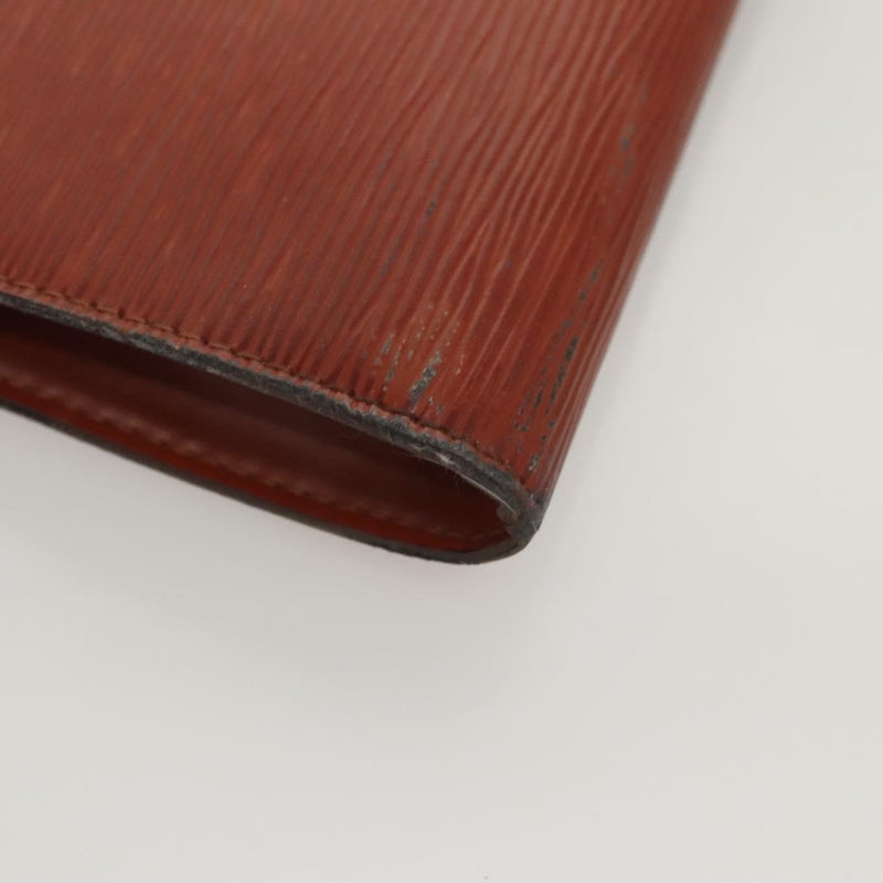 LOUIS VUITTON Epi Pochette Accessoires Pouch Vintage Brown M52953 LV Auth ac3810