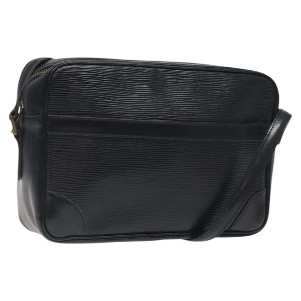 LOUIS VUITTON Epi Trocadero 27 Shoulder Bag Black M52312 LV Auth am8056