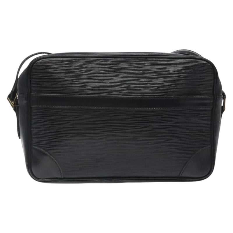 LOUIS VUITTON Epi Trocadero 27 Shoulder Bag Black M52312 LV Auth am8056