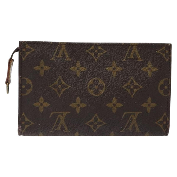 LOUIS VUITTON Monogram Bucket PM Accessory Pouch LV Auth am8057