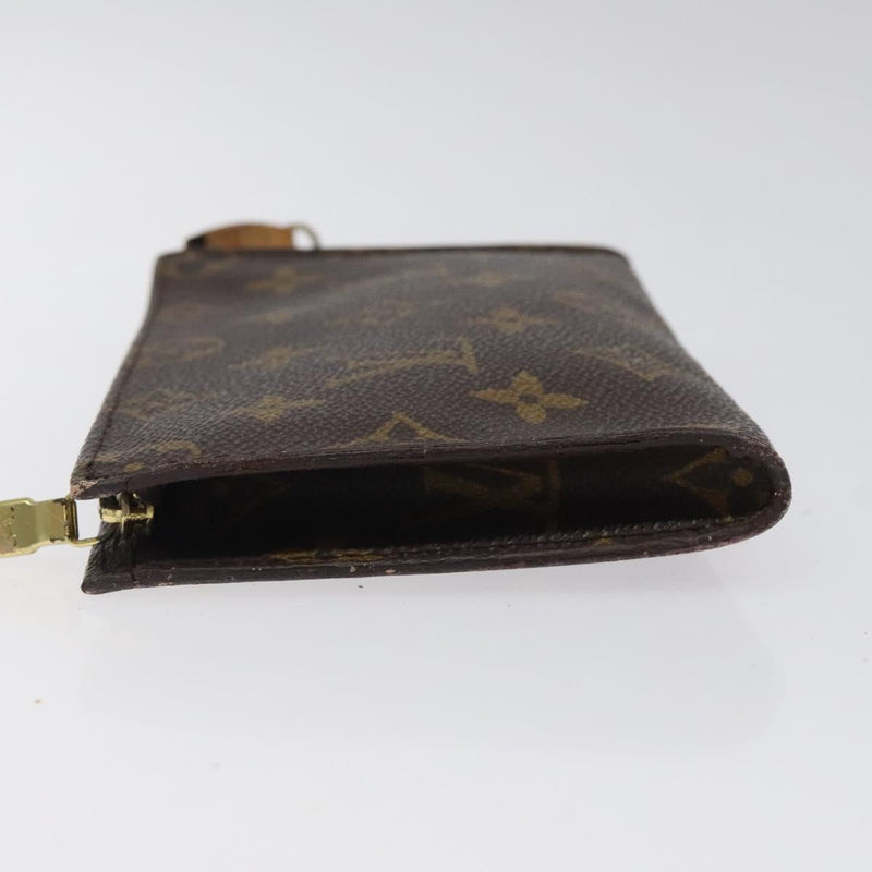 LOUIS VUITTON Monogram Bucket PM Accessory Pouch LV Auth am8057