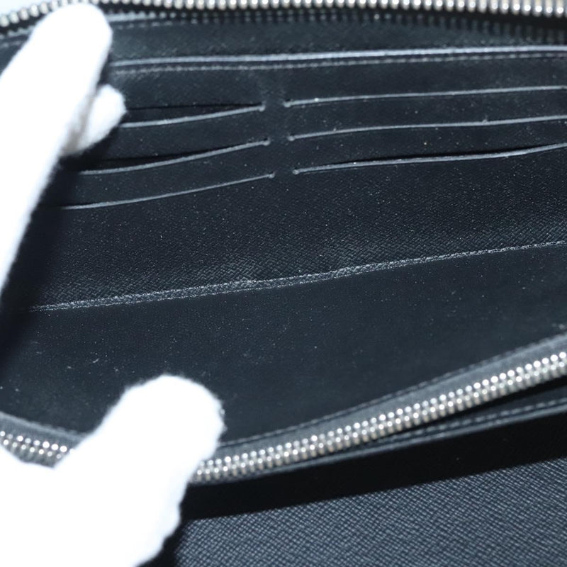 LOUIS VUITTON Epi Zippy Organizer Long Wallet Black M63852 LV Auth am8074