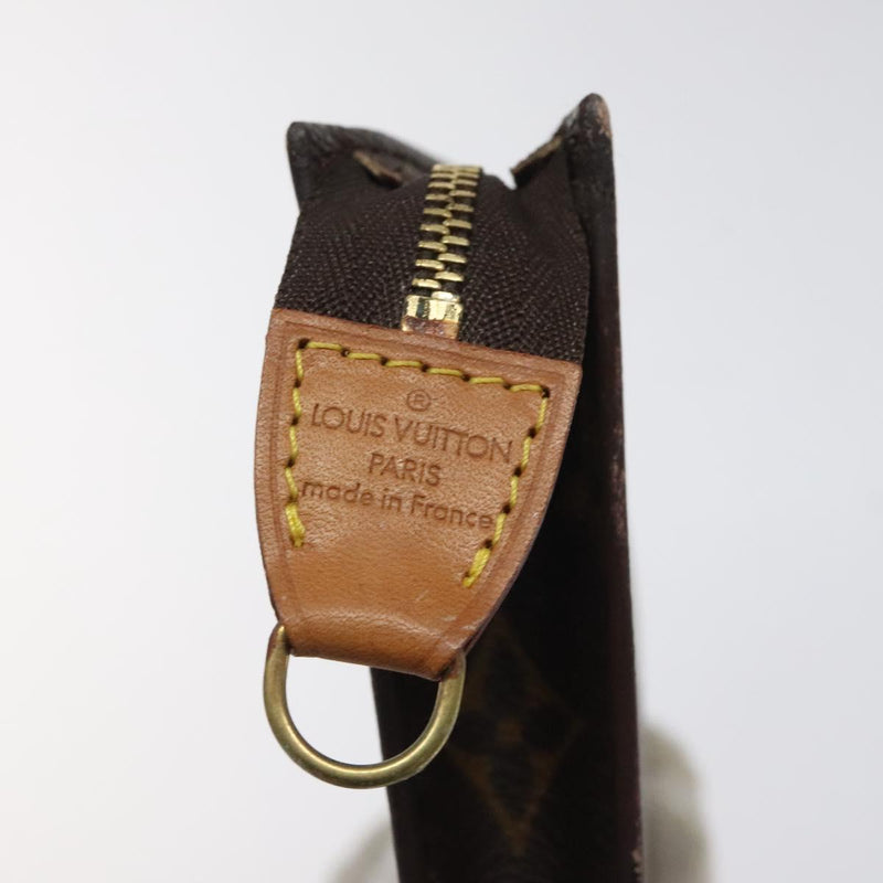LOUIS VUITTON Monogram Bucket PM Accessory Pouch LV Auth am8093