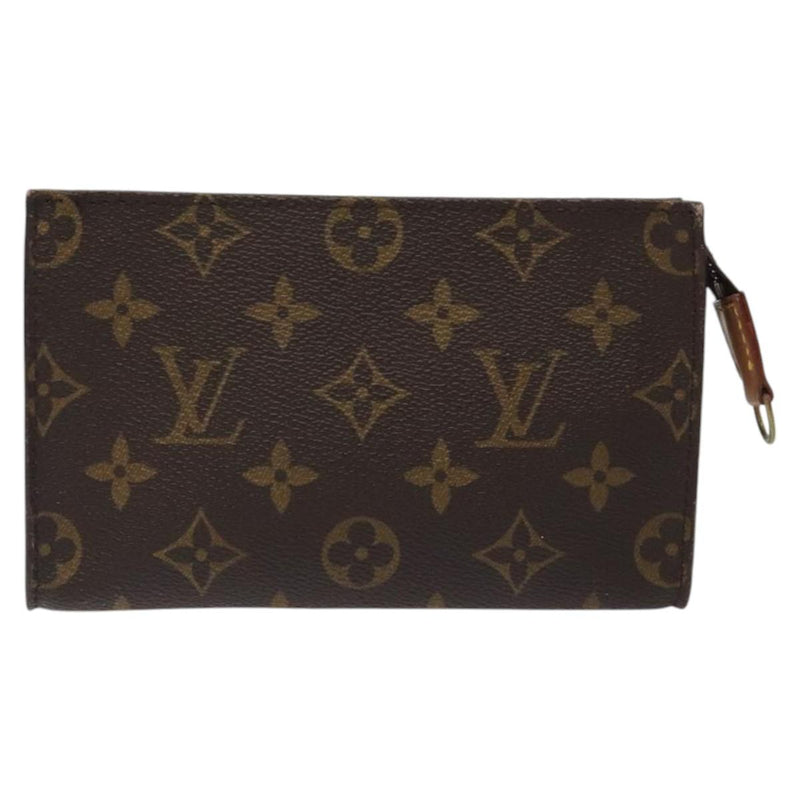 LOUIS VUITTON Monogram Bucket PM Accessory Pouch LV Auth am8093