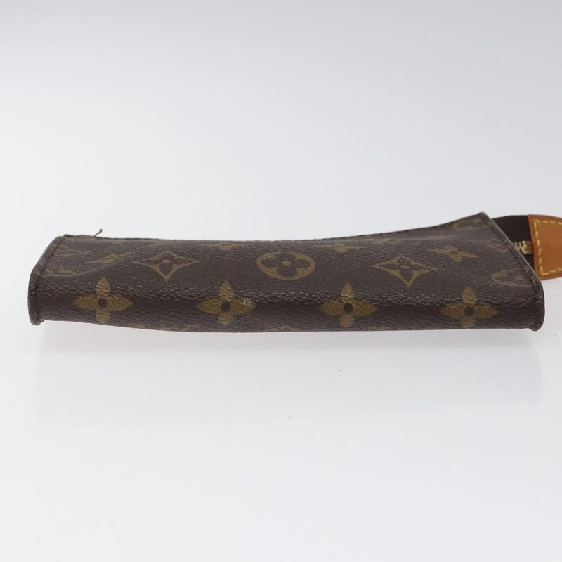 LOUIS VUITTON Monogram Bucket PM Accessory Pouch LV Auth am8093
