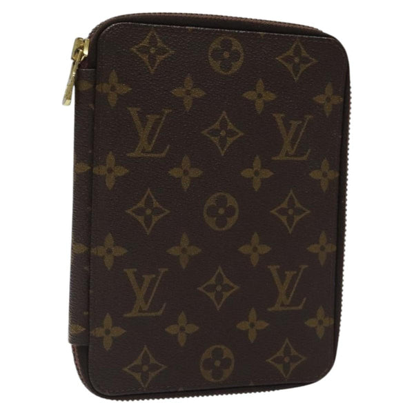 LOUIS VUITTON Monogram Passport Case LV Auth am8107