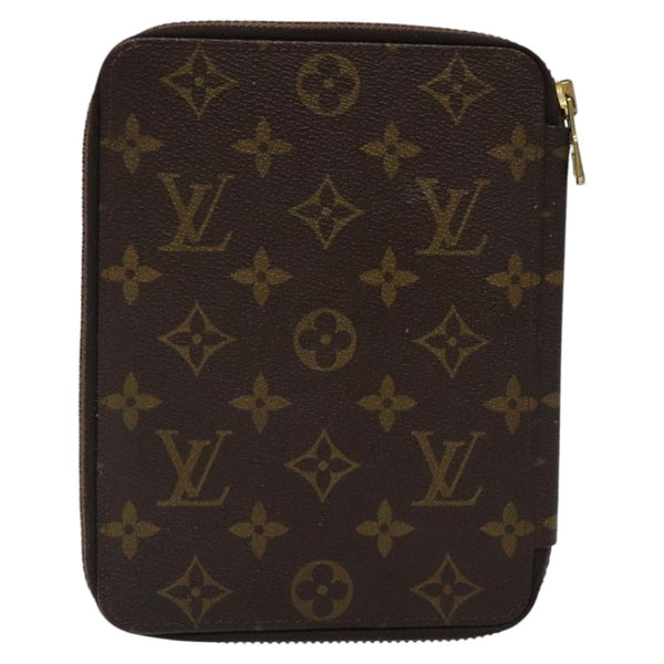 LOUIS VUITTON Monogram Passport Case LV Auth am8107