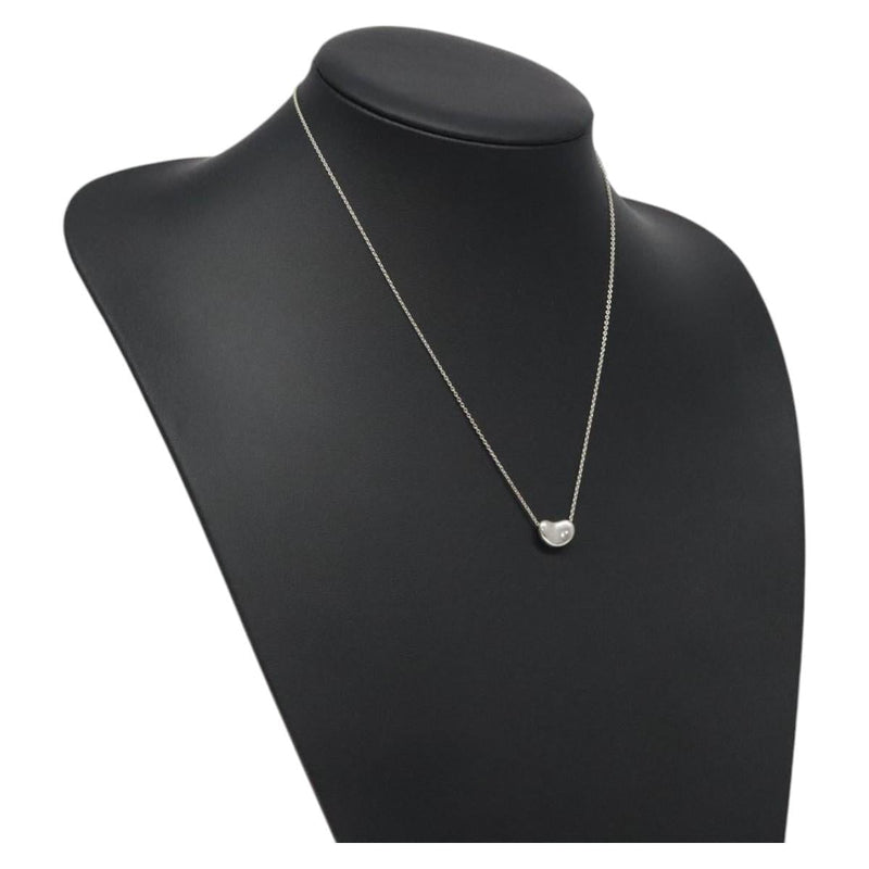 TIFFANY & Co. Elsa Peretti Bean Necklace Ag925 Silver