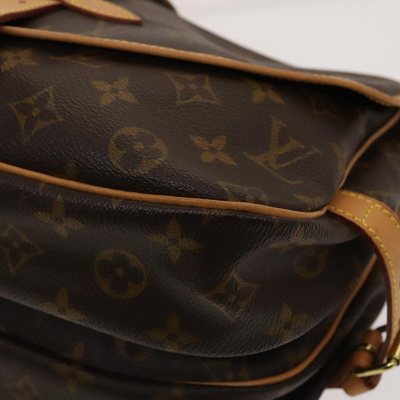 LOUIS VUITTON Monogram Saumur 30 Shoulder Bag M42256 LV Auth am8351