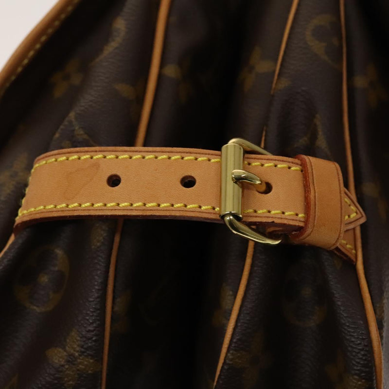 LOUIS VUITTON Monogram Saumur 30 Shoulder Bag M42256 LV Auth am8351