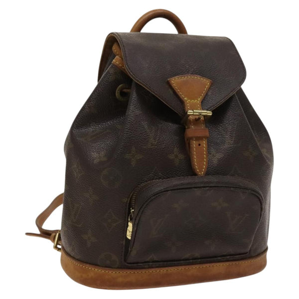 LOUIS VUITTON Monogram Montsouris PM Backpack M51137 LV Auth ar13461