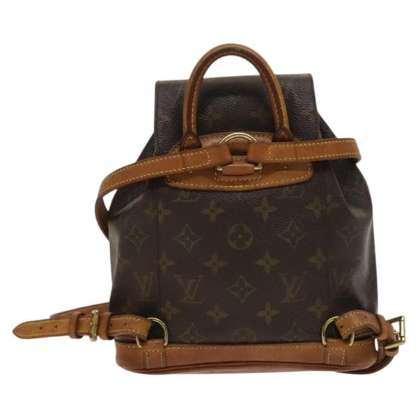LOUIS VUITTON Monogram Montsouris PM Backpack M51137 LV Auth ar13461