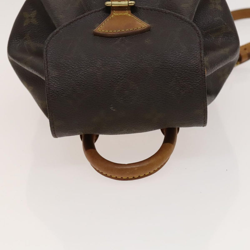 LOUIS VUITTON Monogram Montsouris PM Backpack M51137 LV Auth ar13461