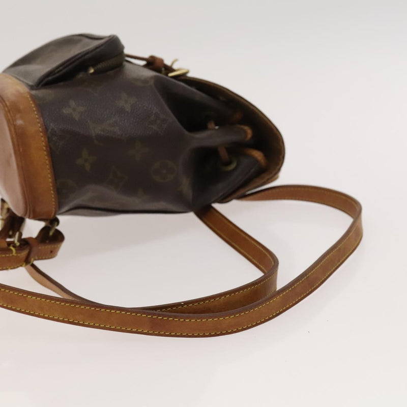 LOUIS VUITTON Monogram Montsouris PM Backpack M51137 LV Auth ar13461