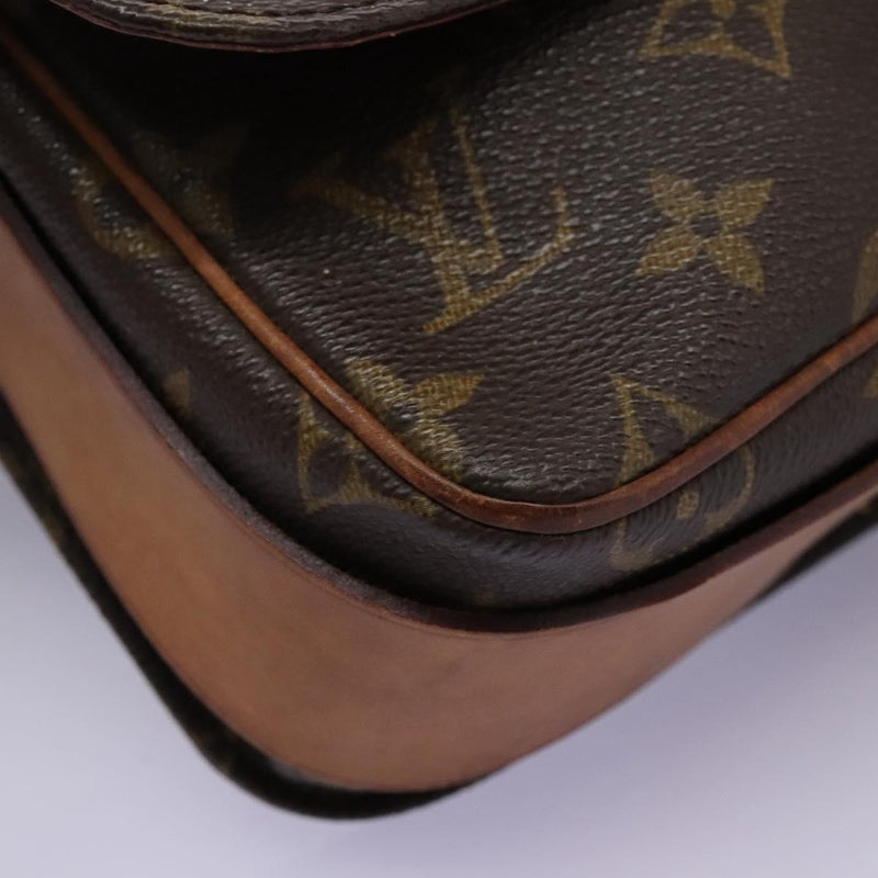 LOUIS VUITTON Monogram Cartesier MM Shoulder Bag M51253 LV Auth ar13464