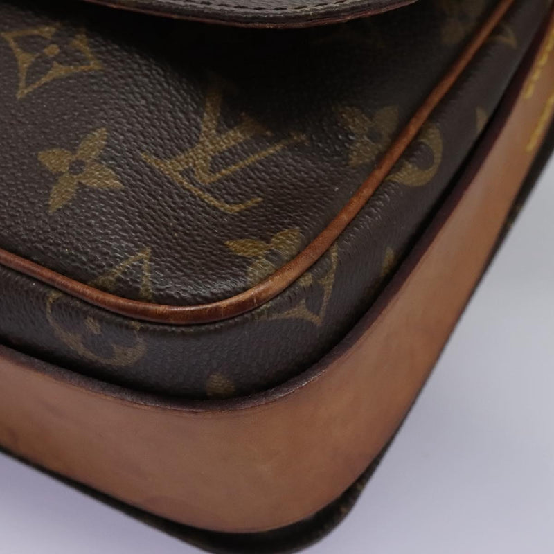 LOUIS VUITTON Monogram Cartesier MM Shoulder Bag M51253 LV Auth ar13464