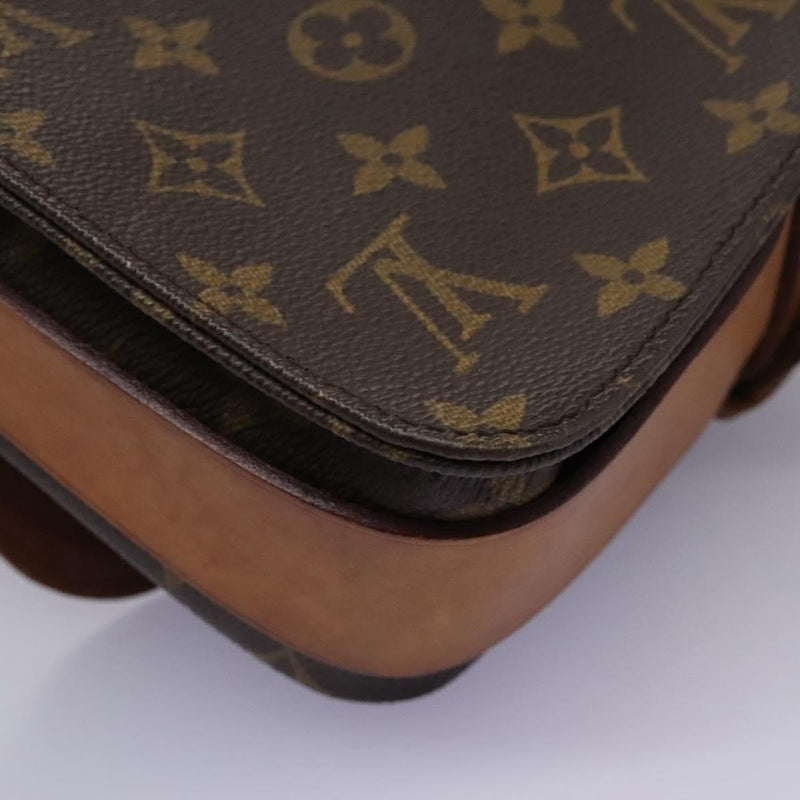 LOUIS VUITTON Monogram Cartesier MM Shoulder Bag M51253 LV Auth ar13464