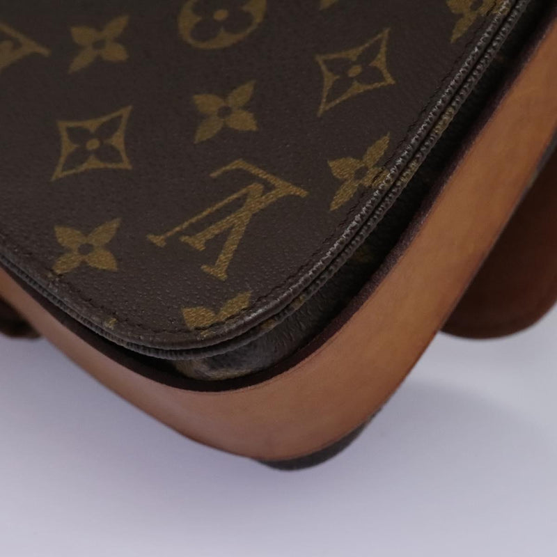 LOUIS VUITTON Monogram Cartesier MM Shoulder Bag M51253 LV Auth ar13464