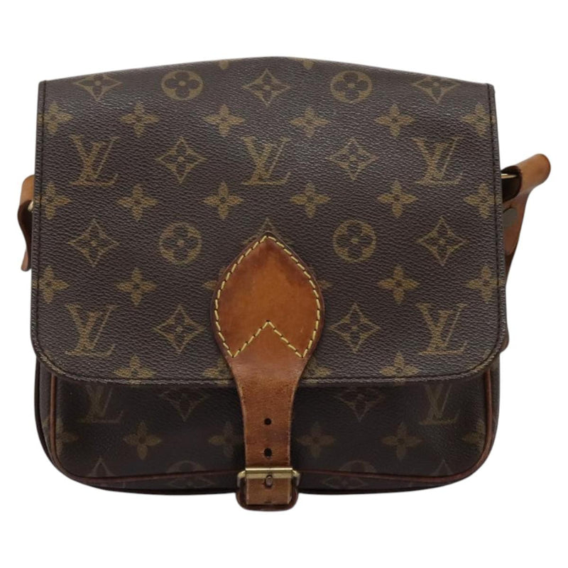 LOUIS VUITTON Monogram Cartesier MM Shoulder Bag M51253 LV Auth ar13464