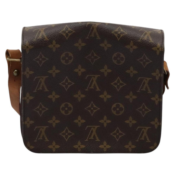 LOUIS VUITTON Monogram Cartesier MM Shoulder Bag M51253 LV Auth ar13464