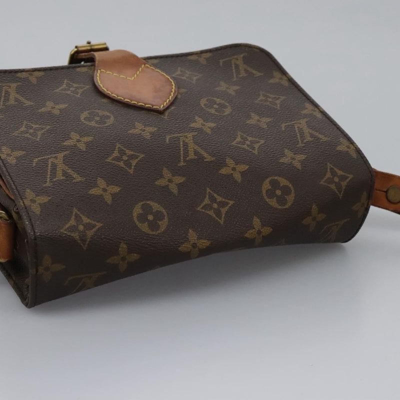 LOUIS VUITTON Monogram Cartesier MM Shoulder Bag M51253 LV Auth ar13464