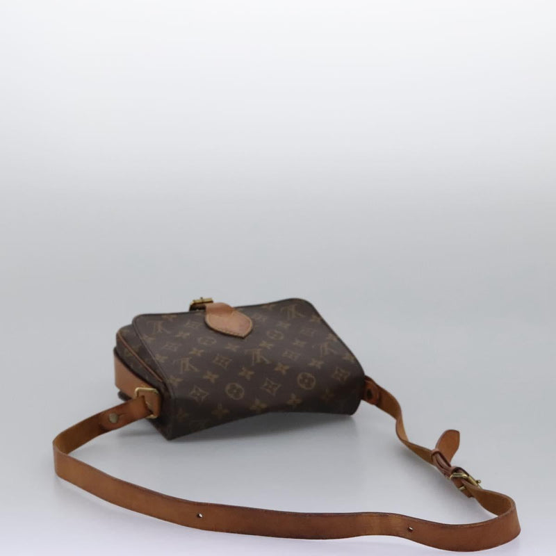 LOUIS VUITTON Monogram Cartesier MM Shoulder Bag M51253 LV Auth ar13464