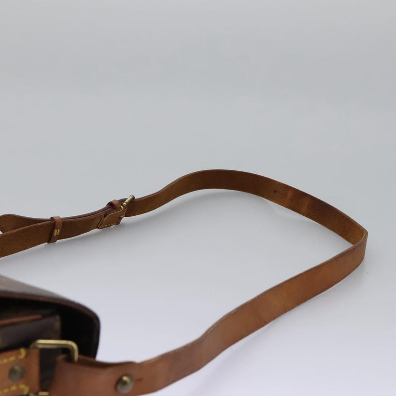 LOUIS VUITTON Monogram Cartesier MM Shoulder Bag M51253 LV Auth ar13464