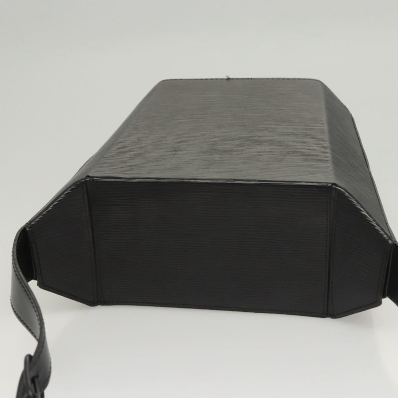 LOUIS VUITTON Epi Sac Saw Shoulder Bag 2way Black M80161 LV Auth BA1234