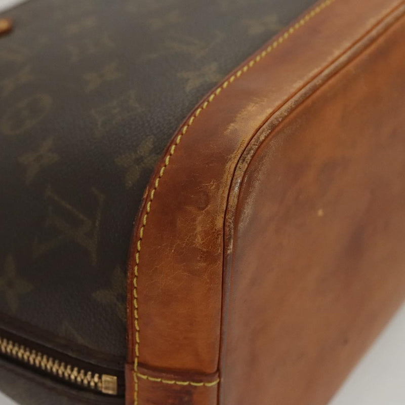 LOUIS VUITTON Monogram Alma Hand Bag M51130 LV Auth BA1263