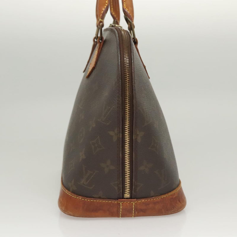 LOUIS VUITTON Monogram Alma Hand Bag M51130 LV Auth BA1263