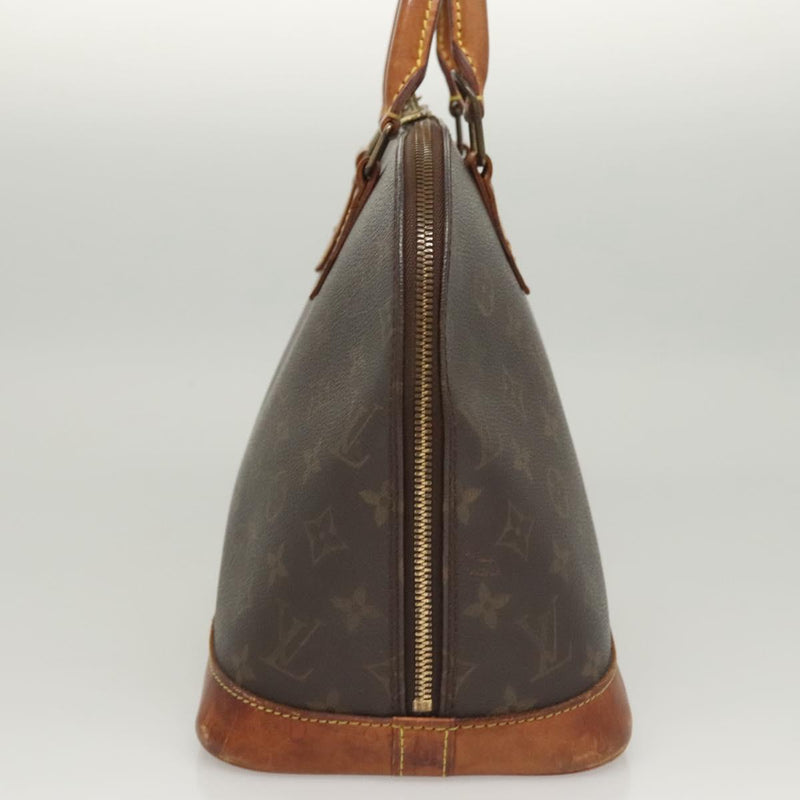 LOUIS VUITTON Monogram Alma Hand Bag M51130 LV Auth BA1263