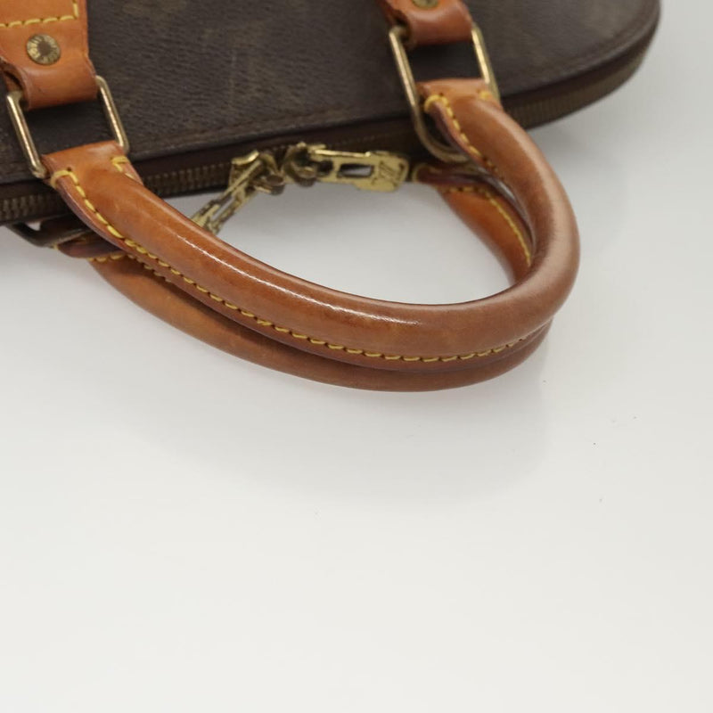LOUIS VUITTON Monogram Alma Hand Bag M51130 LV Auth BA1263