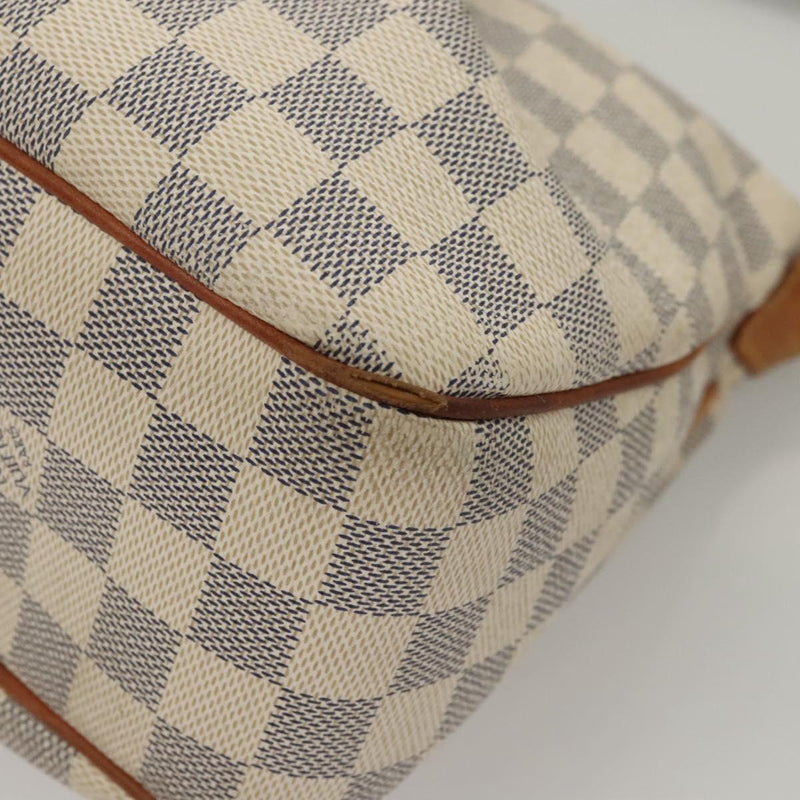 LOUIS VUITTON Damier Azur Siracusa PM Shoulder Bag N41113 LV Auth BA1267