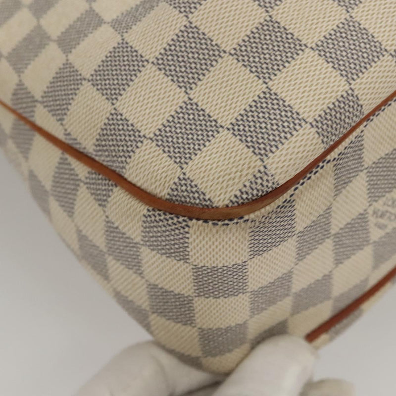 LOUIS VUITTON Damier Azur Siracusa PM Shoulder Bag N41113 LV Auth BA1267