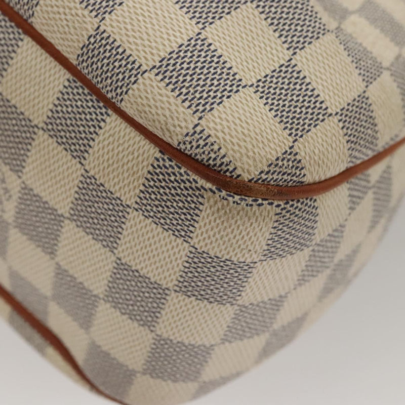 LOUIS VUITTON Damier Azur Siracusa PM Shoulder Bag N41113 LV Auth BA1267