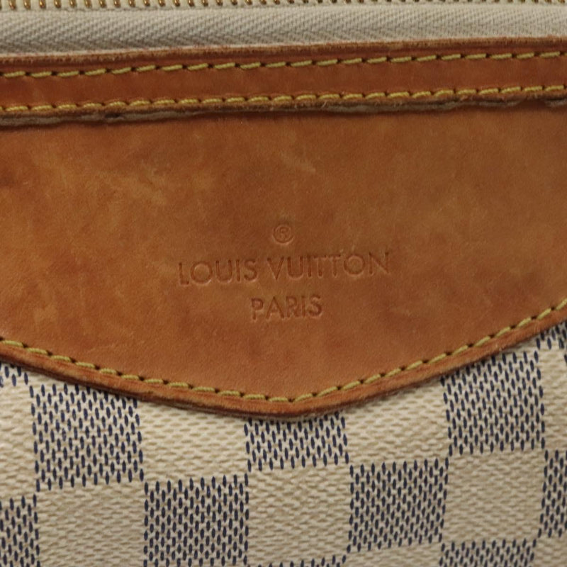 LOUIS VUITTON Damier Azur Siracusa PM Shoulder Bag N41113 LV Auth BA1267