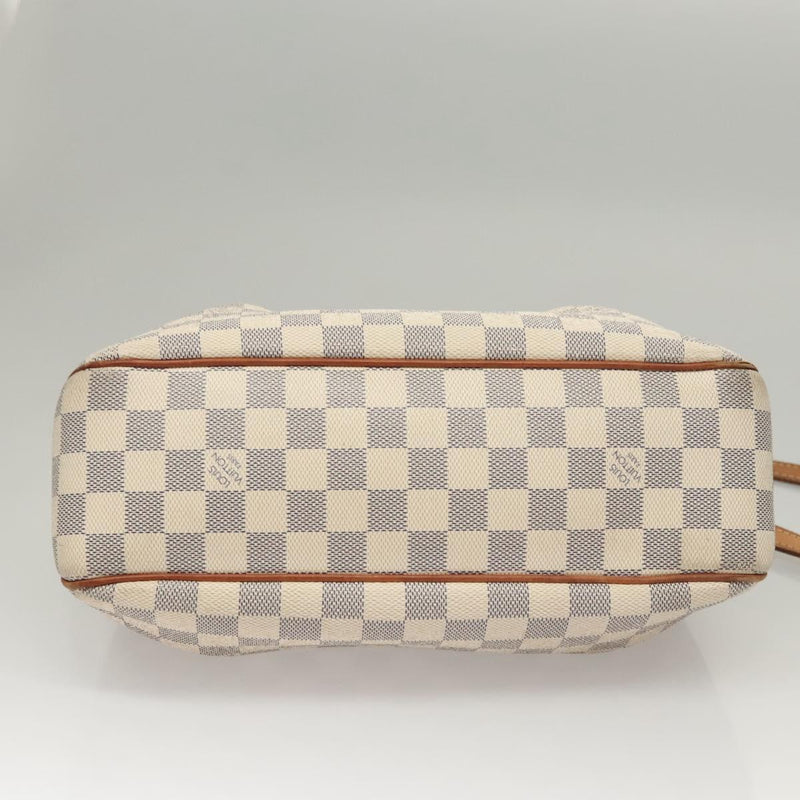 LOUIS VUITTON Damier Azur Siracusa PM Shoulder Bag N41113 LV Auth BA1267