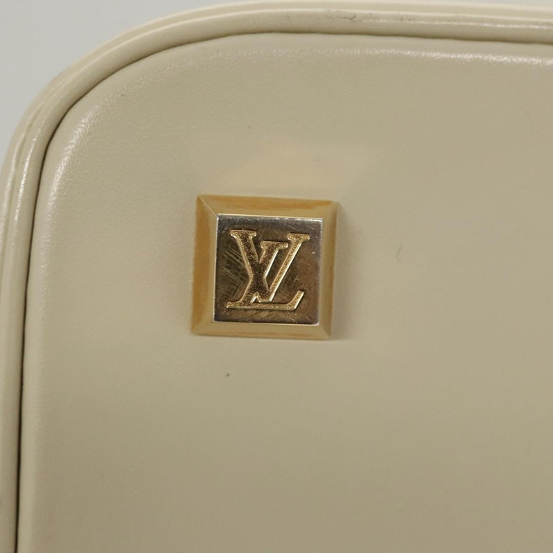 LOUIS VUITTON Suhari Rock It PM Hand Bag White M91887 LV Auth BA1273
