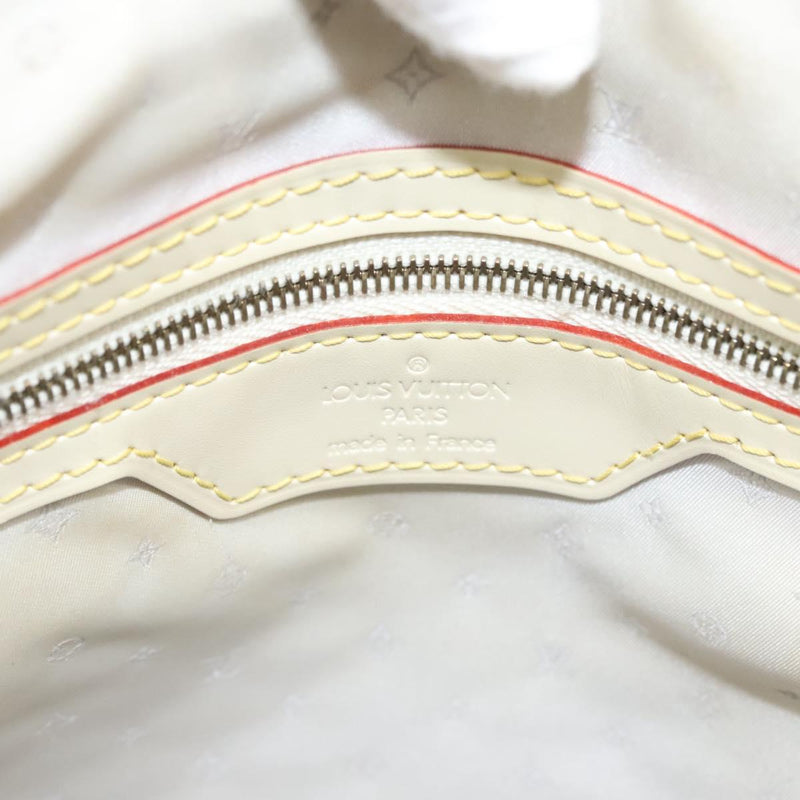 LOUIS VUITTON Suhari Rock It PM Hand Bag White M91887 LV Auth BA1273
