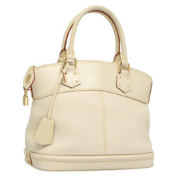 LOUIS VUITTON Suhari Rock It PM Hand Bag White M91887 LV Auth BA1273
