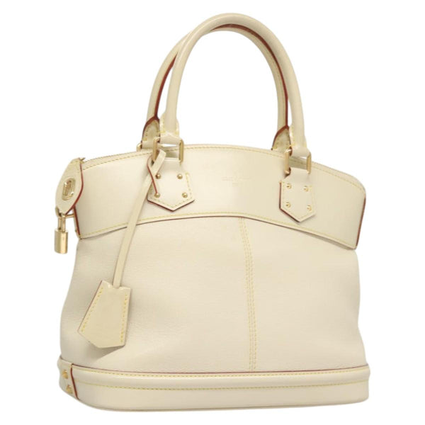 LOUIS VUITTON Suhari Rock It PM Hand Bag White M91887 LV Auth BA1273
