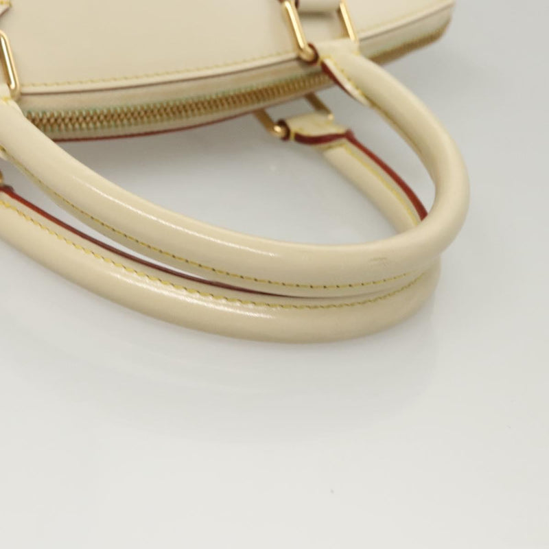 LOUIS VUITTON Suhari Rock It PM Hand Bag White M91887 LV Auth BA1273